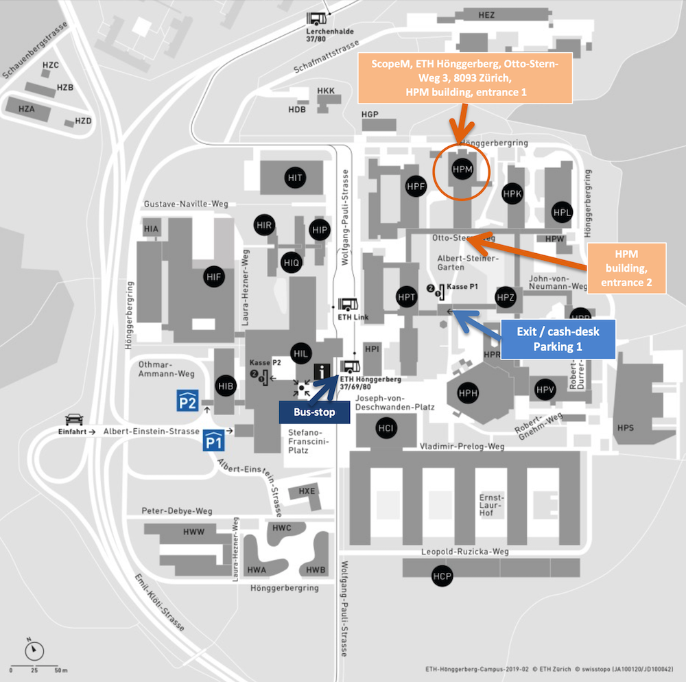 How to find us – Scientific Center for Optical and Electron Microscopy ...